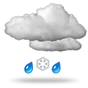 Lichte onderkoelde regen